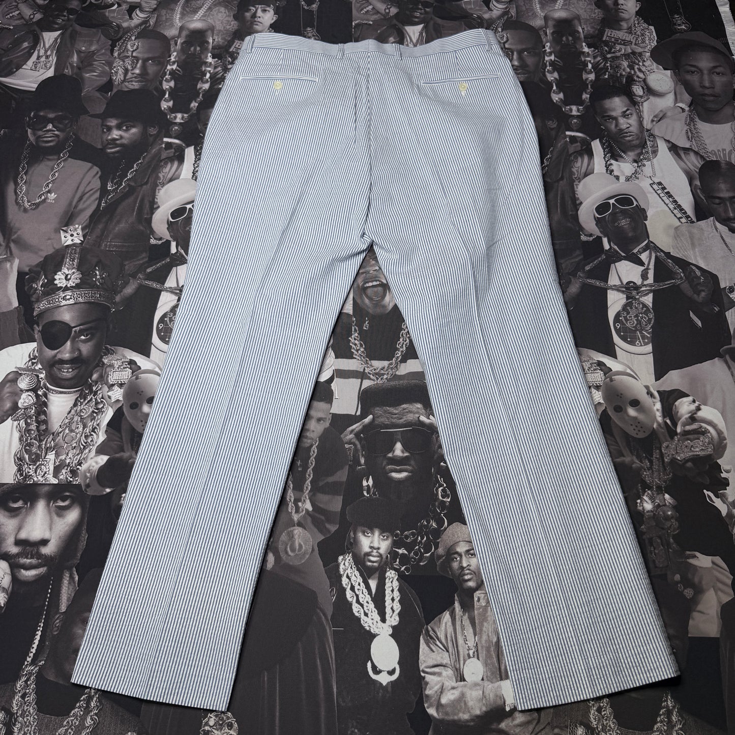 Tommy Hilfiger Modern Fit Seersucker Suit Pants 38x32