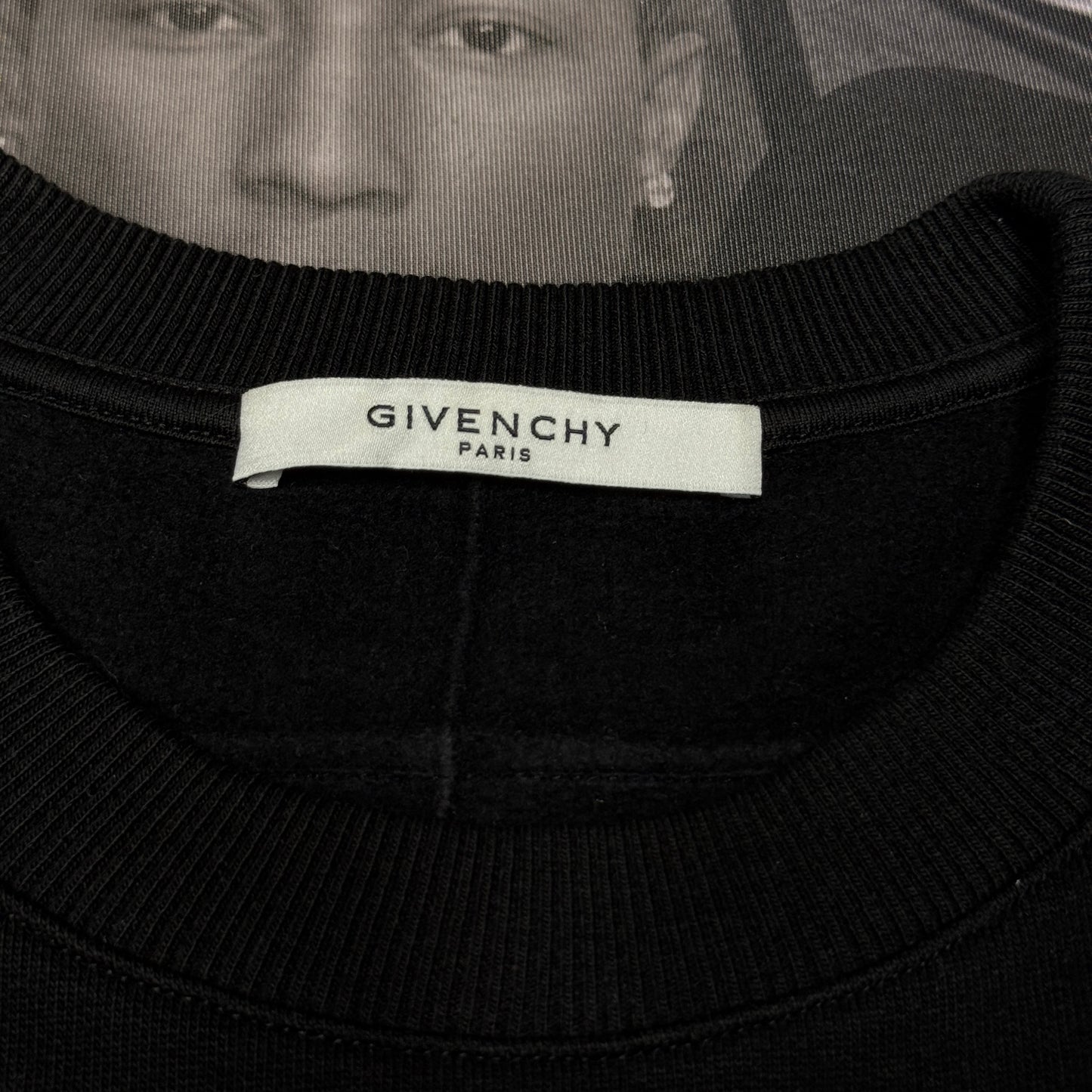 Givenchy Paris Army Skull Crewneck Black Large FW16 Ricardo Tisci - Cuban Fit