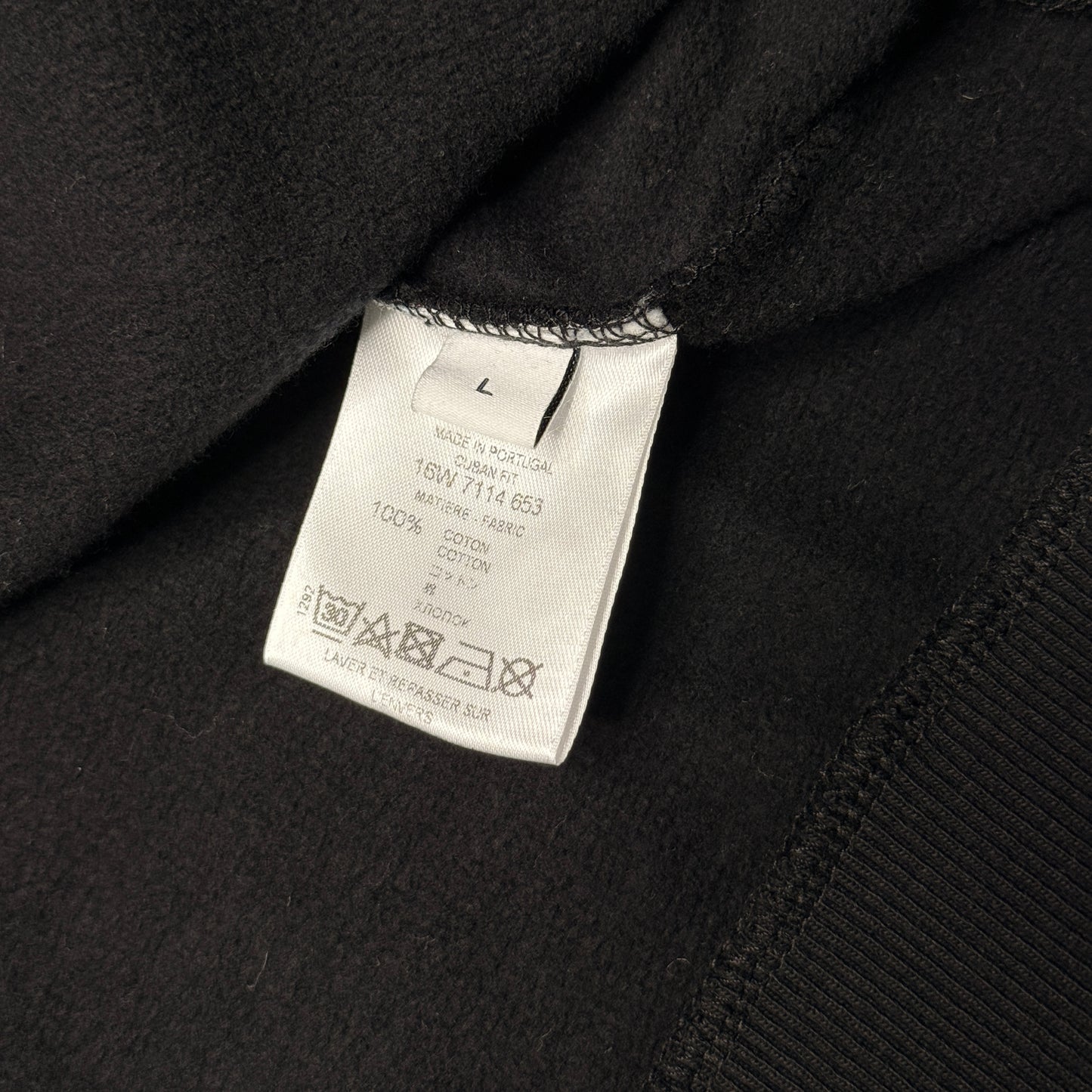 Givenchy Paris Army Skull Crewneck Black Large FW16 Ricardo Tisci - Cuban Fit
