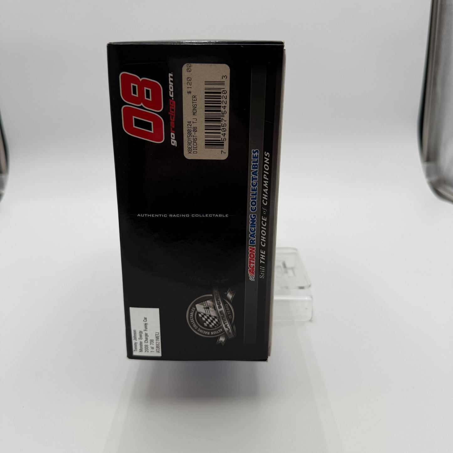 Action Racing Tommy Johnson Monster Energy 2008 Charger Funny Car 1 of 738 1:24 Diecast