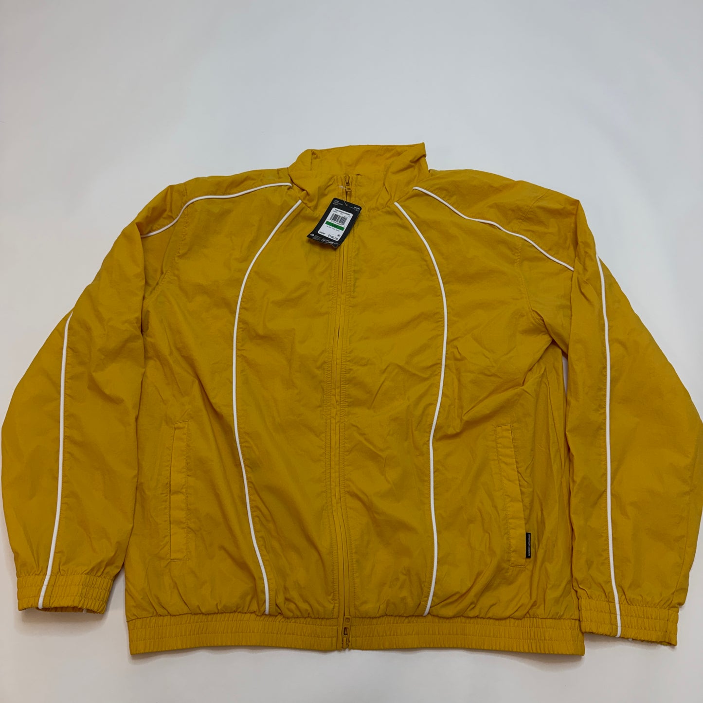 Under Armour UA Best Track Jacket Noble Gold White 773 Size Large