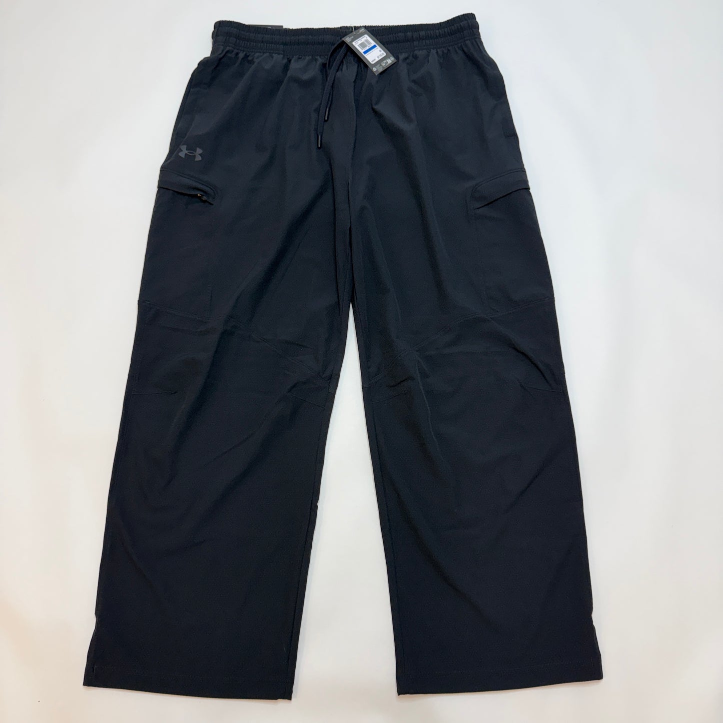 Under Armour UA Sportswear Woven Textured Cargo Pant Black Size XL