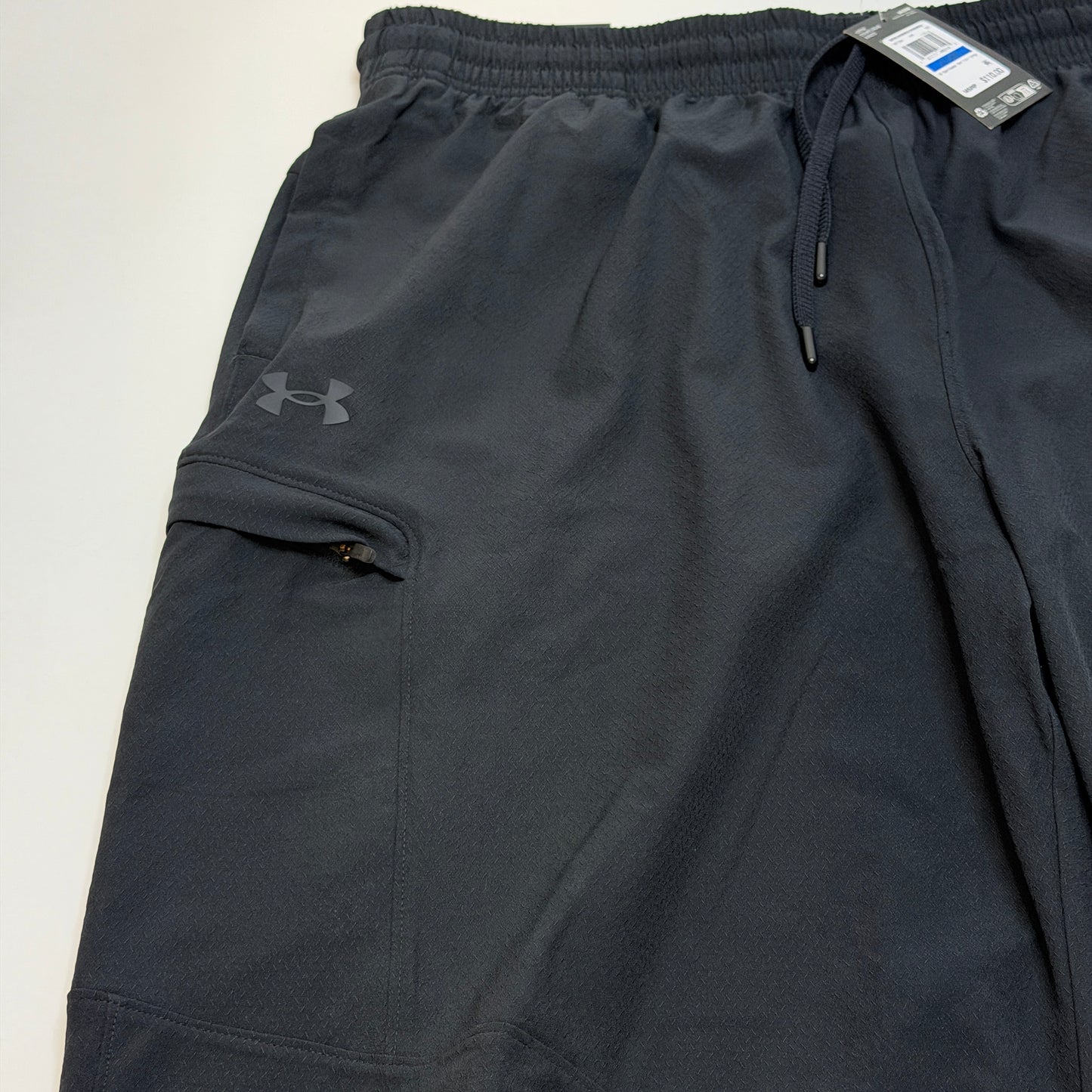 Under Armour UA Sportswear Woven Textured Cargo Pant Black Size XL