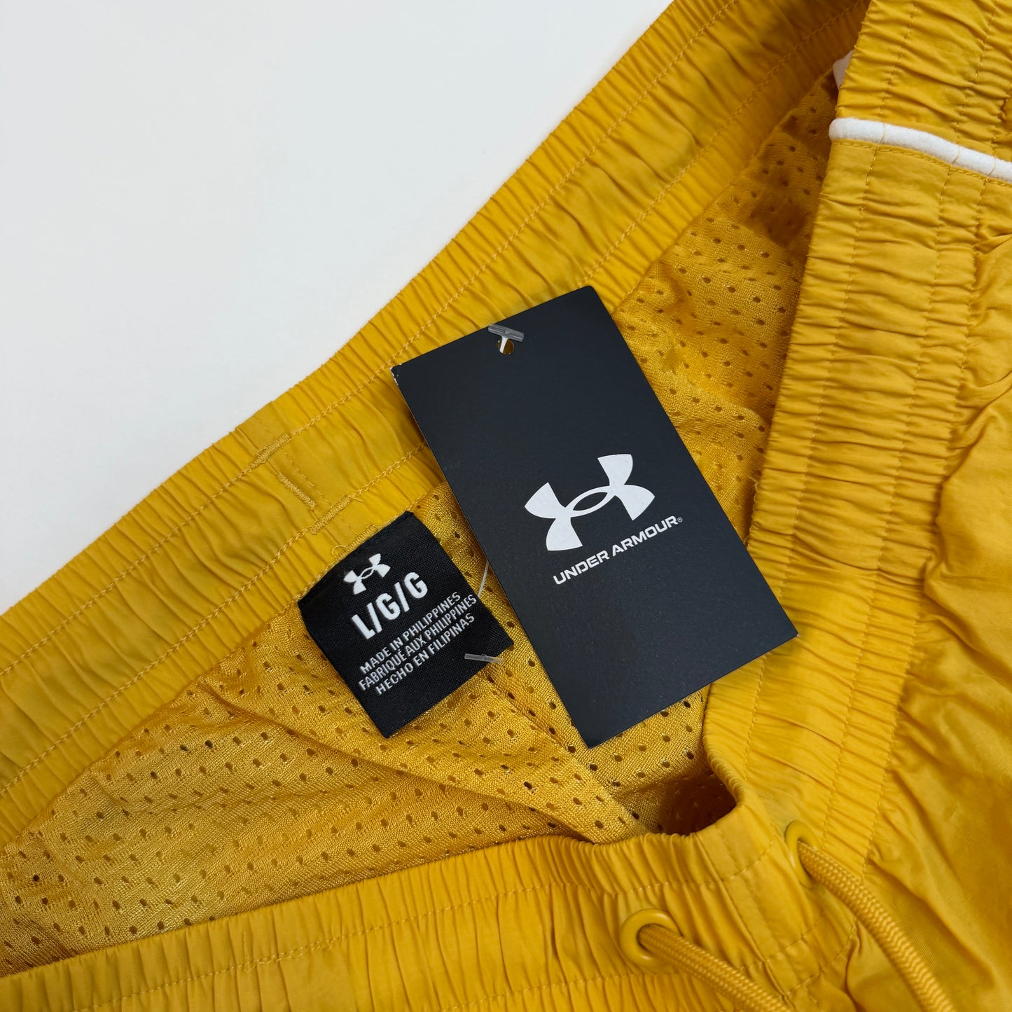 Under Armour UA Best Track Pant Noble Gold / White 773 Size Large