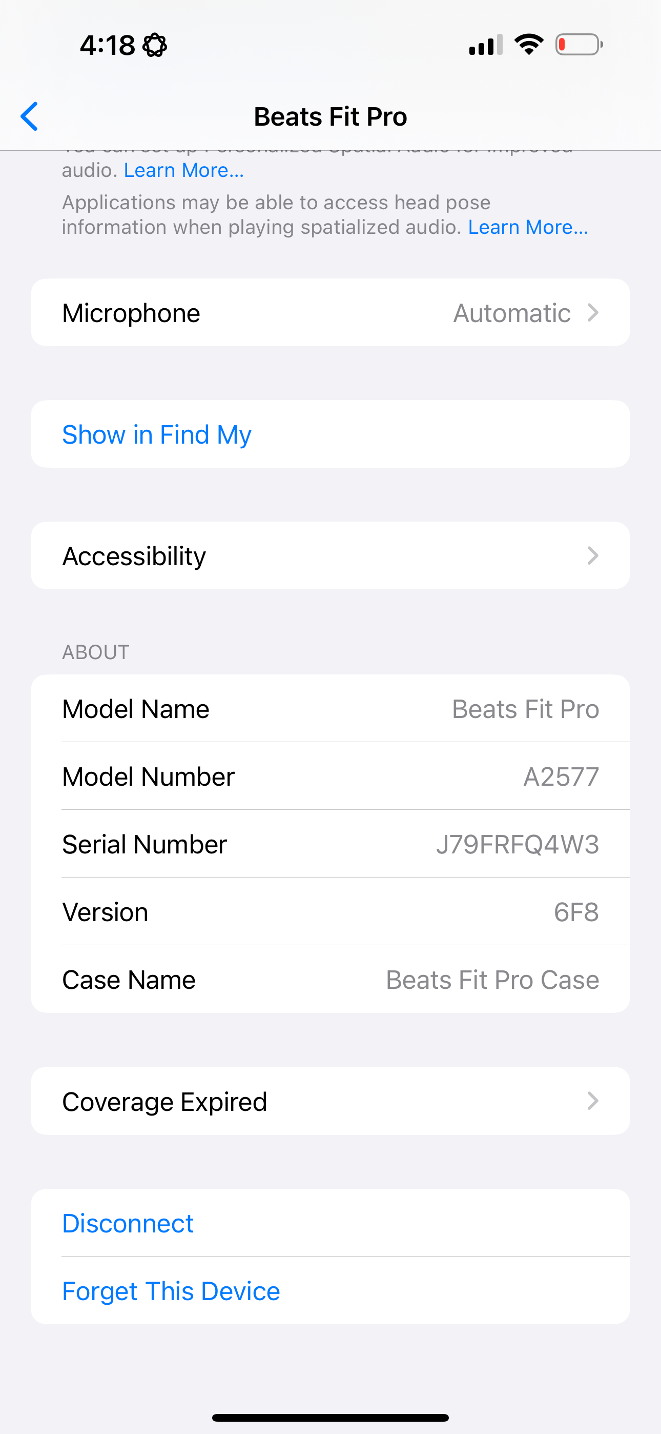 Used Beats Fit Pro A2557 Sage Gray True Wireless Noise Cancelling Earbuds with Case - Free Shipping**