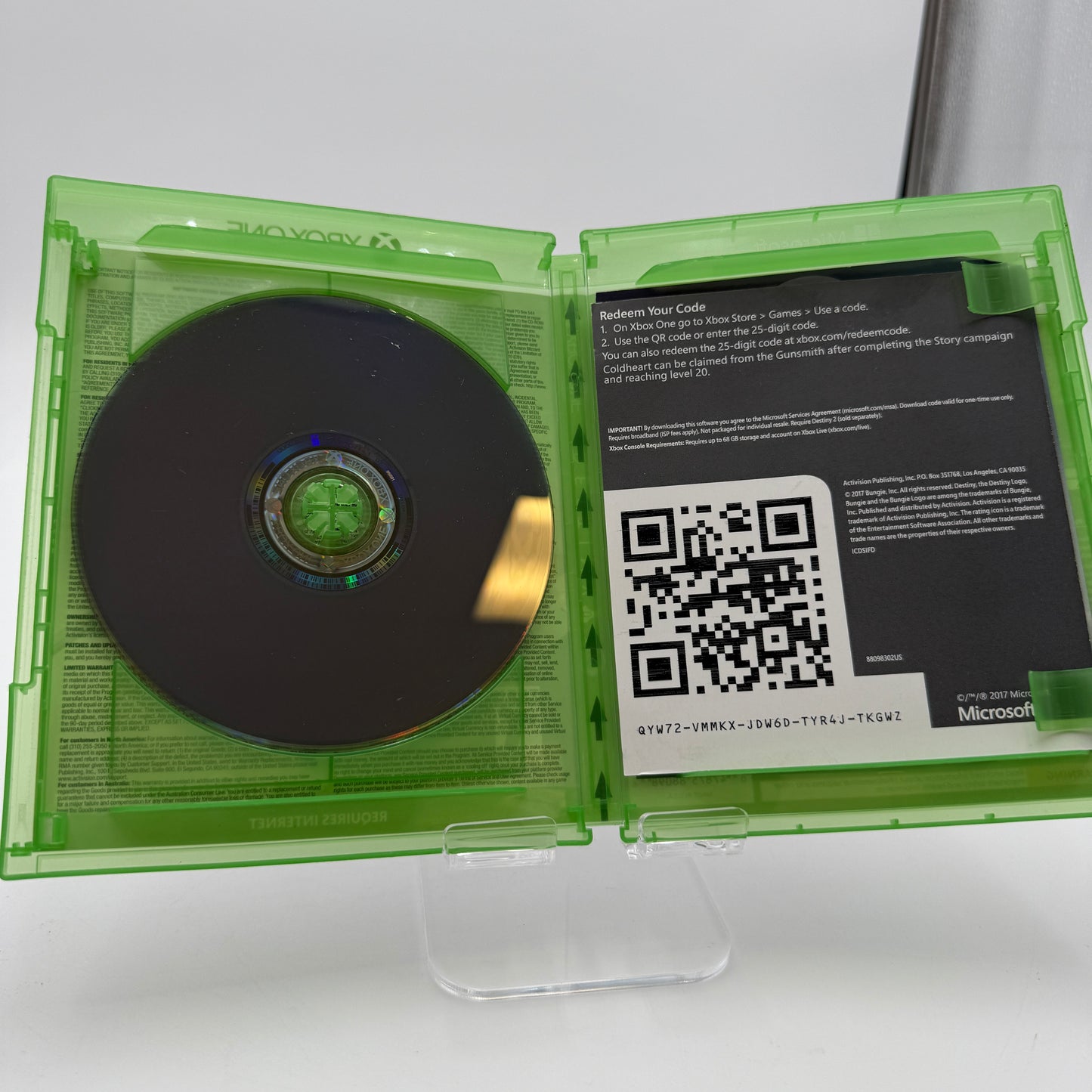 Used Xbox One Destiny 2 Video Game with Box
