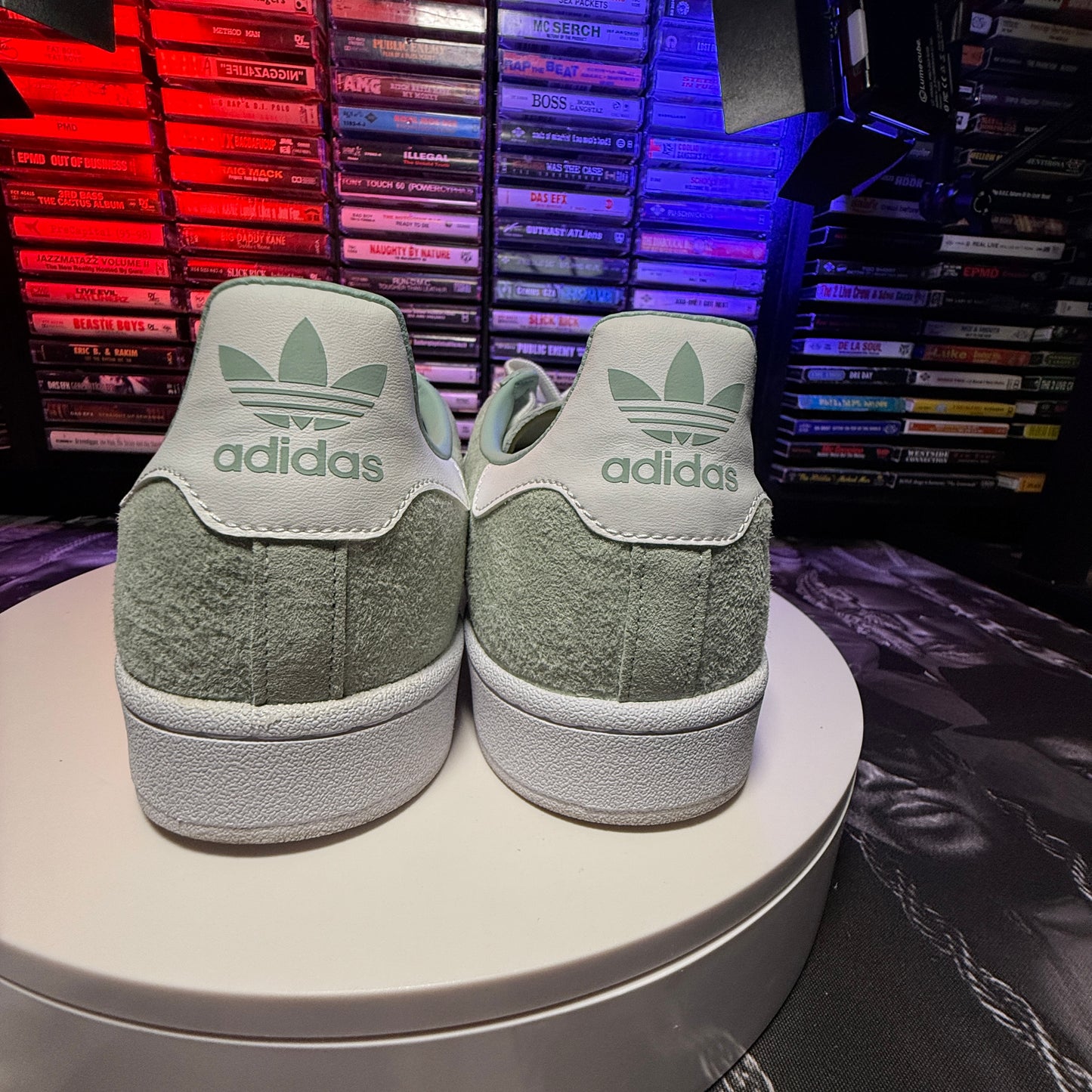 VNDS adidas Campus Ash Green/ White DB9082