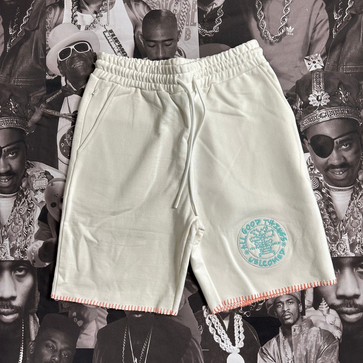 Vic Garcia World Sable Palm Shorts - Vanilla Ice