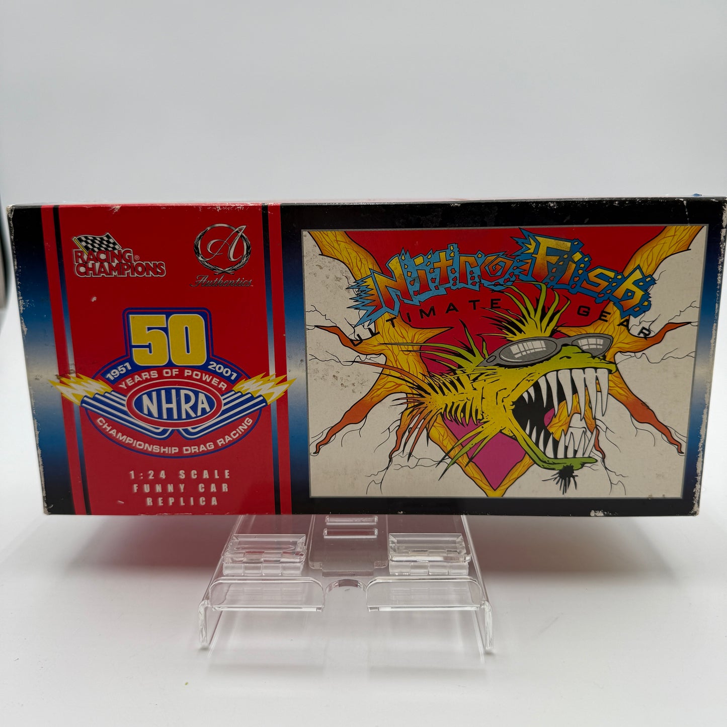 Vintage 2001 NHRA Nitro Fish Funny Car 1:24 Diecast Limited Edition