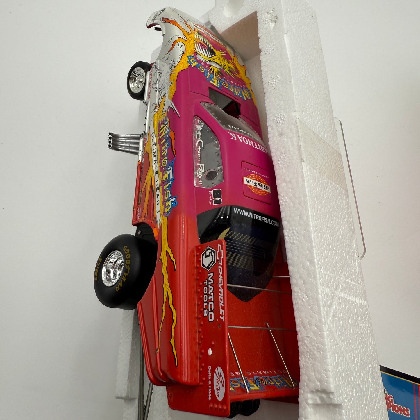 Vintage 2001 NHRA Nitro Fish Funny Car 1:24 Diecast Limited Edition