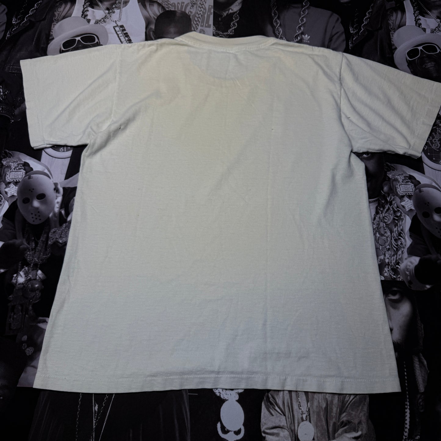Vintage 80's Airbrushed Tee SZ Medium Sing Stitch United Sports Tag