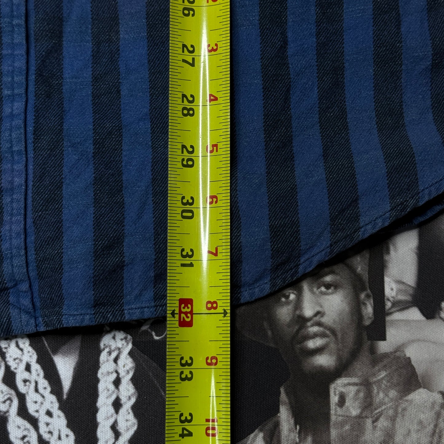 Vintage 90's Polo Ralph Lauren Double Pocket Striped Button Up Shirt XL