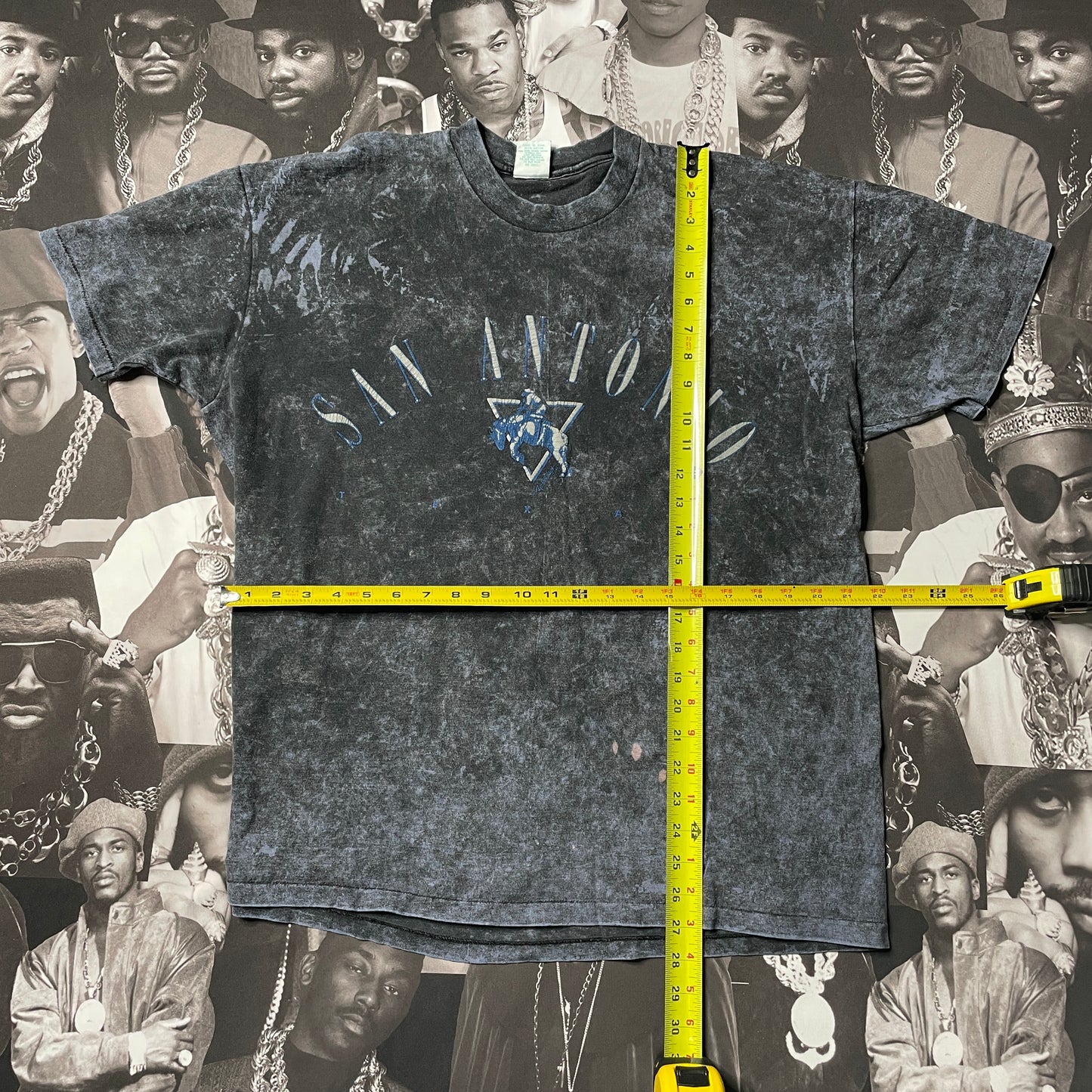 Vintage 90's Single Stitch San Antonio Marble Tourist Tee Size XXL