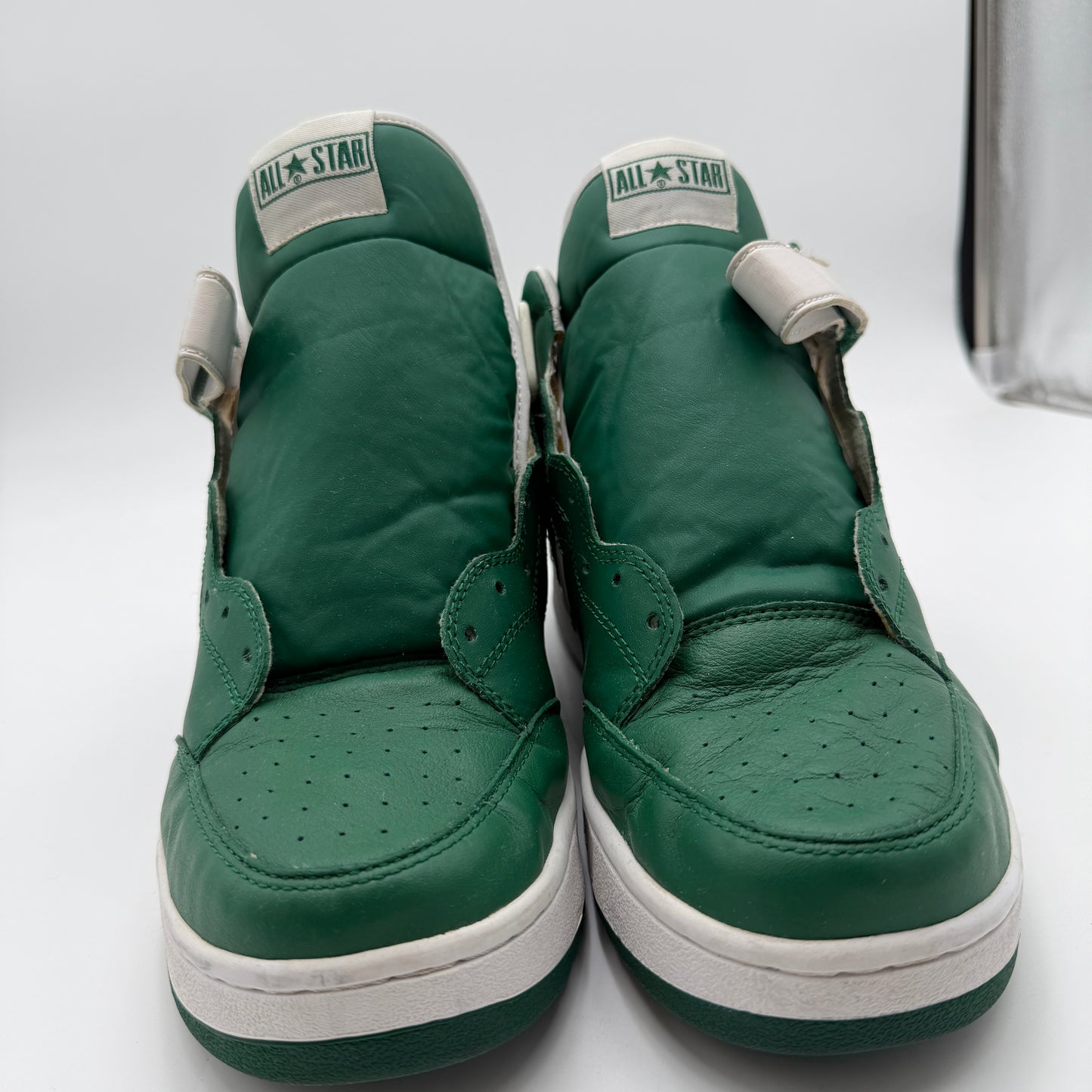 Vintage Maverick Green White Size 12