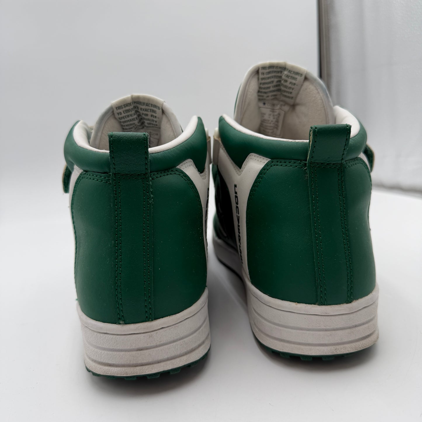 Vintage Maverick Green White Size 12