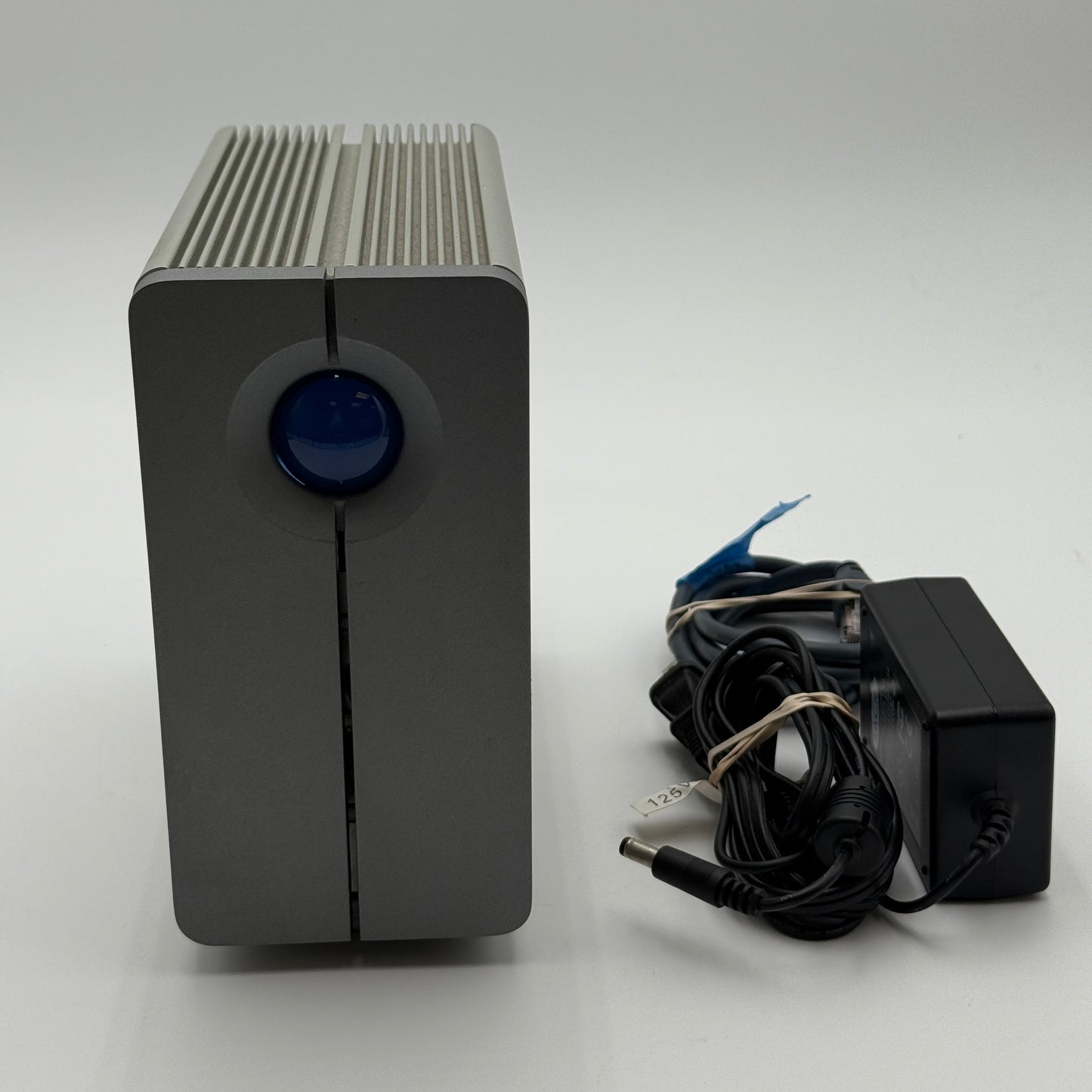 Vintage LaCie 2big Hard Drive Enclosure ONLY Designed By Neil Poulton Silver