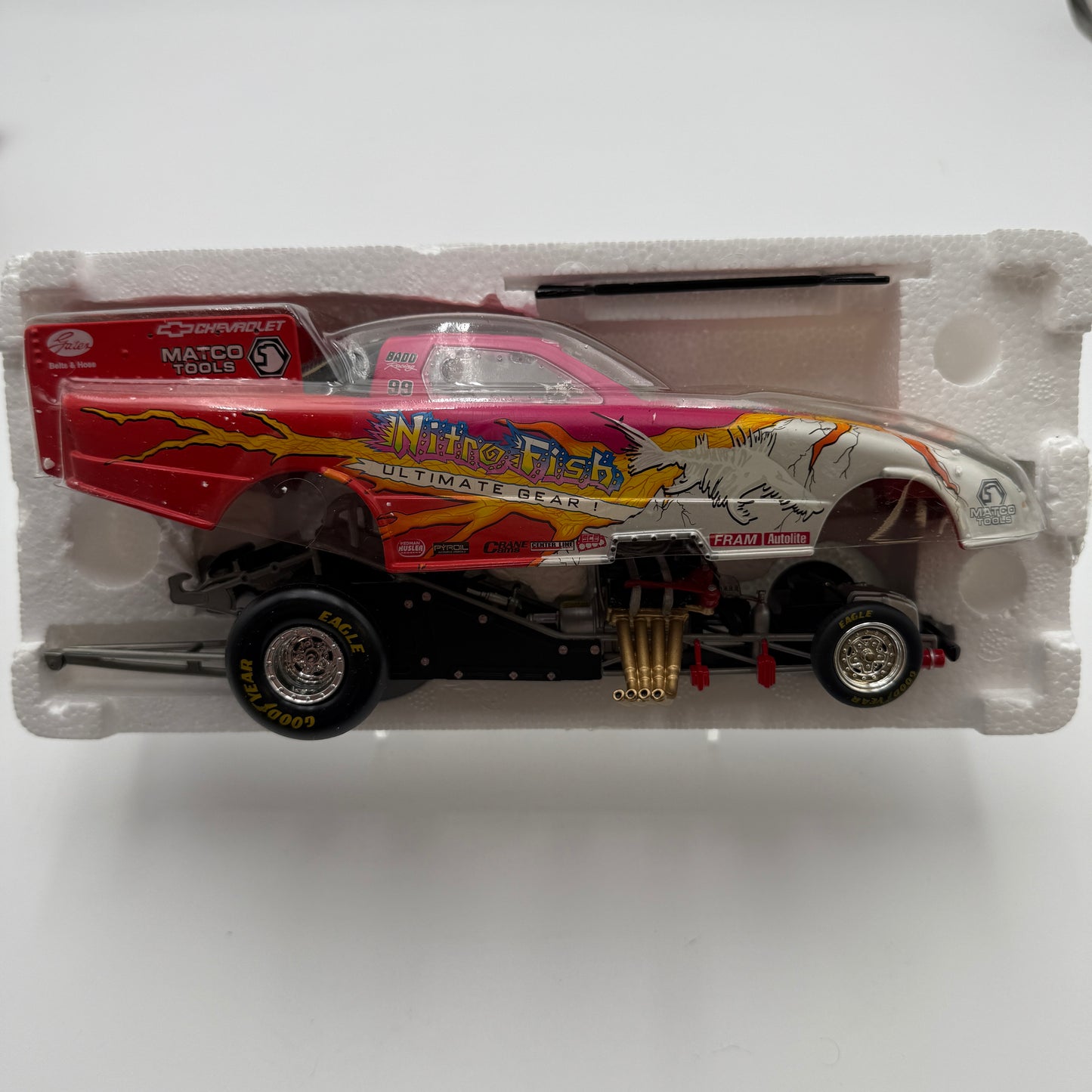 Action Racing Vintage Limited Edition Nitro Fish Funny Car 1:24 Scale Diecast