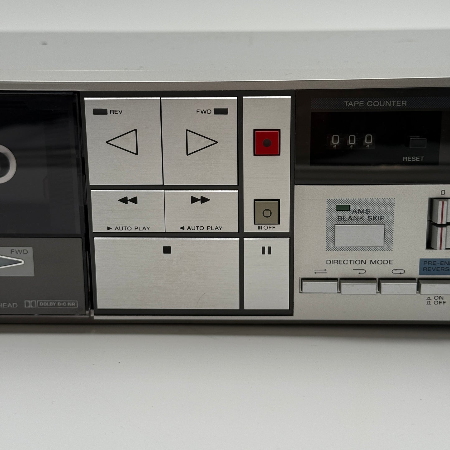 Vintage Sony TC-FX410R Autoreverse Stereo Cassette Player Silver ***READ***