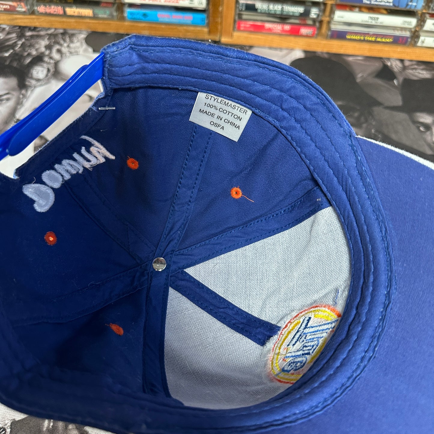 Vintage 90s' Tide Racing #32 Snapback Ricky Craven Nascar Hat Downy