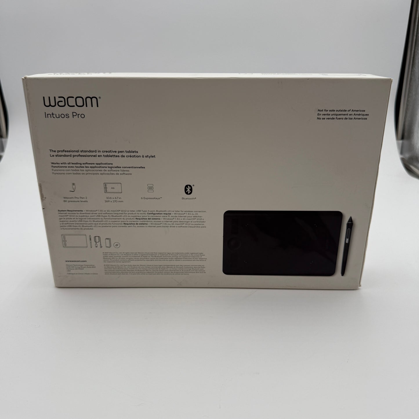 Wacom Intuos Pro PTH-460 Graphics Tablet COMPLETE