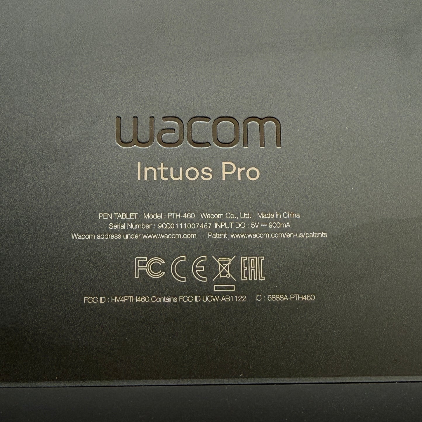 Wacom Intuos Pro PTH-460 Graphics Tablet COMPLETE