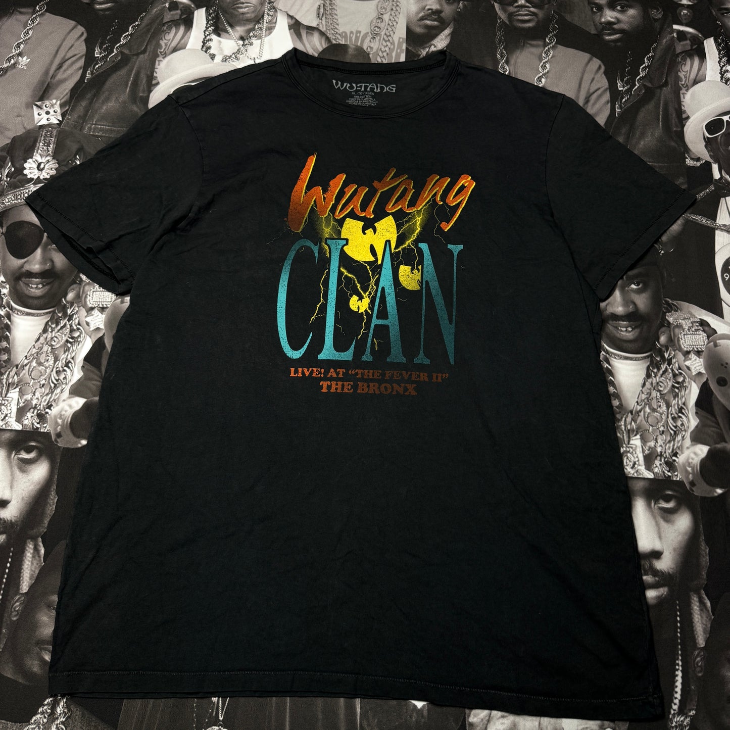 Wu-Tang Clan Live At "The Fever II" Rap Tee T-Shirt Size XL