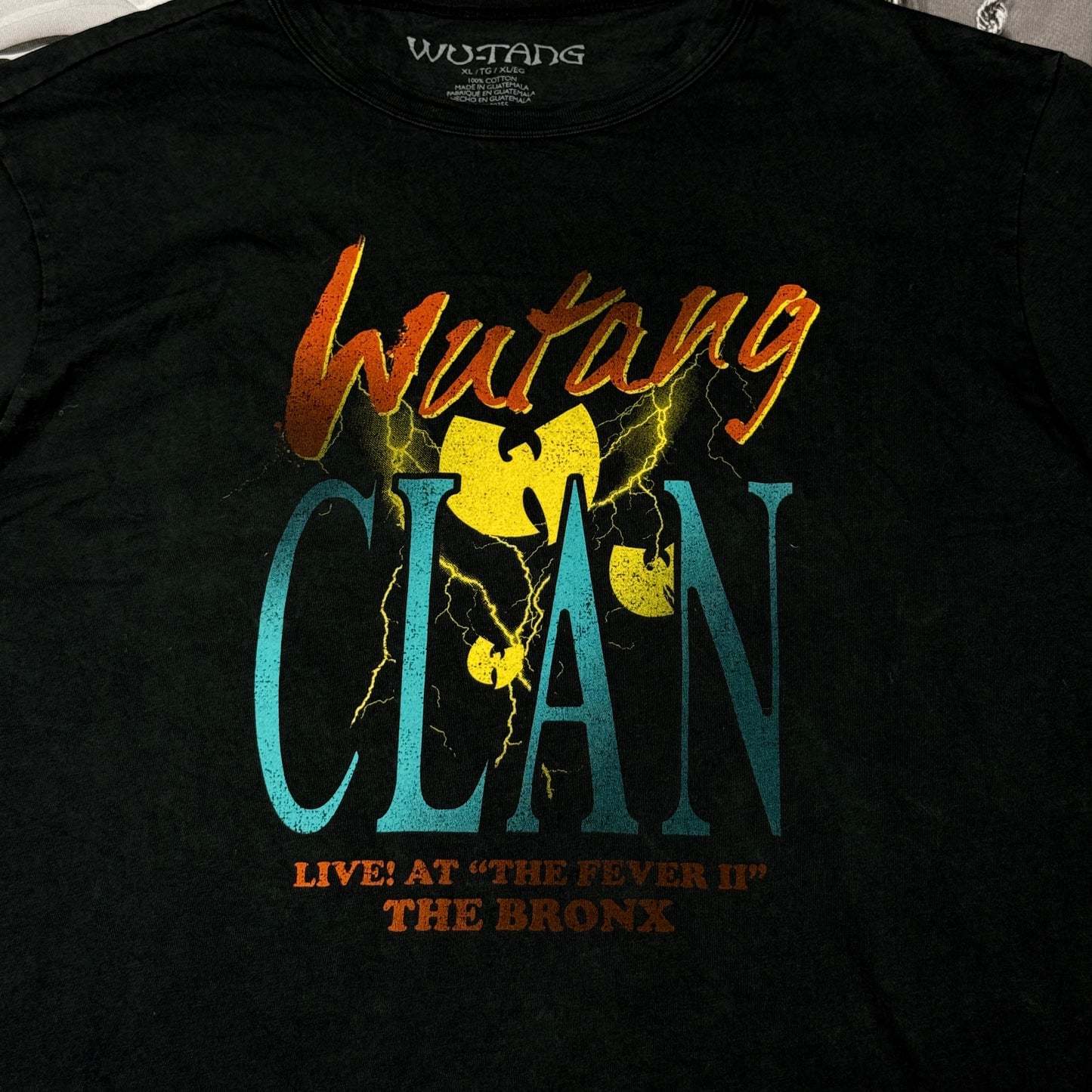 Wu-Tang Clan Live At "The Fever II" Rap Tee T-Shirt Size XL