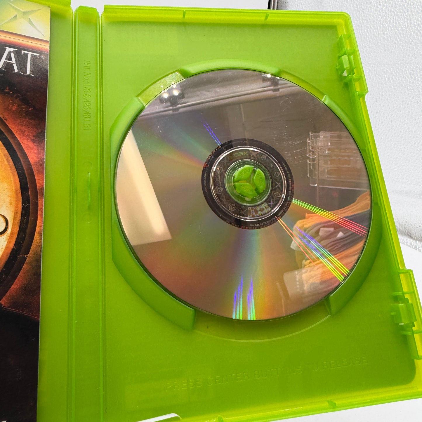 Xbox Mortal Kombat Deception Video Game - Used With Box