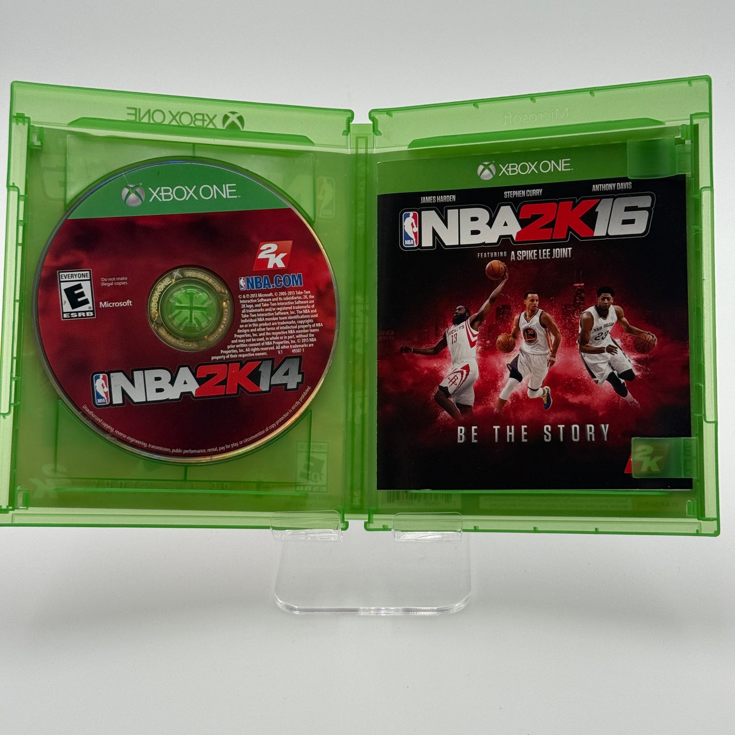 Xbox One NBA 2K16 Video Game - Used with Box - Free Shipping
