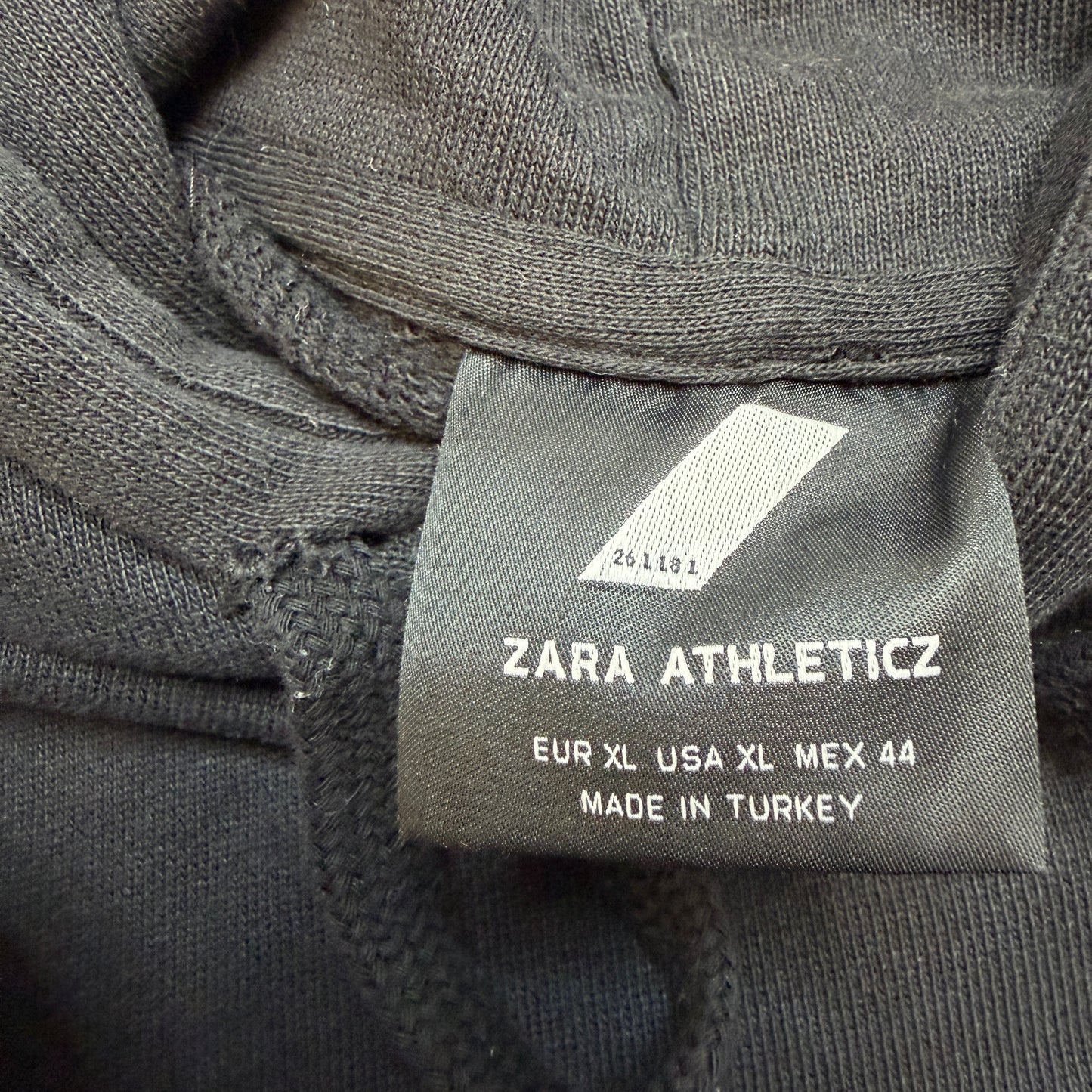 Zara Athleticz Hoodie Black Size XL 261181