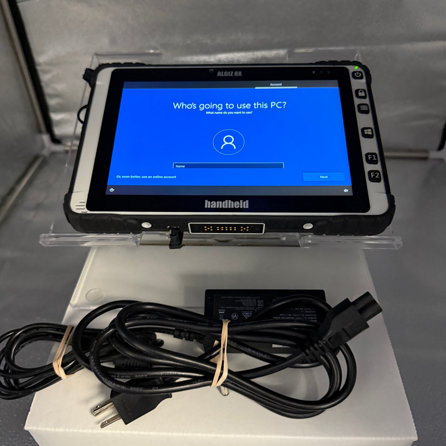 ZephyrTel ALGIZ 8x 4G Rugged Tablet - Used, Black, 128GB