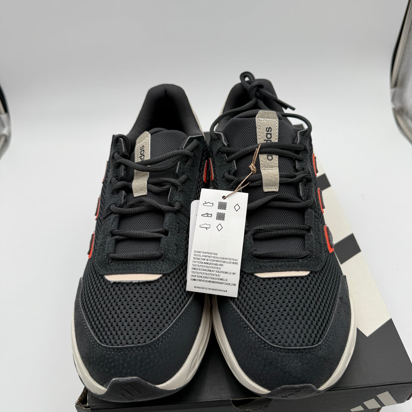 adidas Astrastar Carbon Carbon Impact Orange JQ6077 Sneakers Size 11