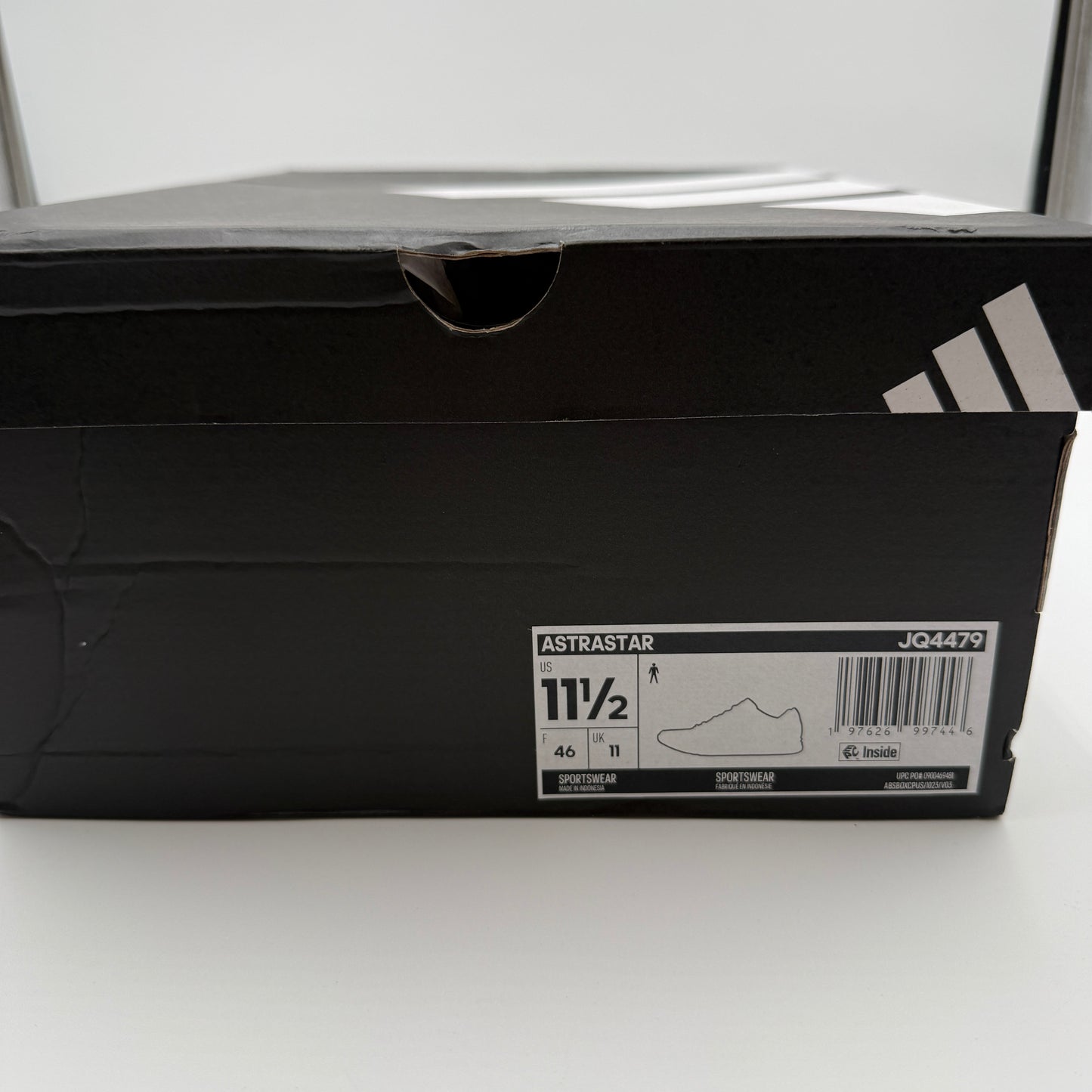 New adidas ASTRASTAR Cloud White / Alumina / Off White JQ4479 Size 11.5