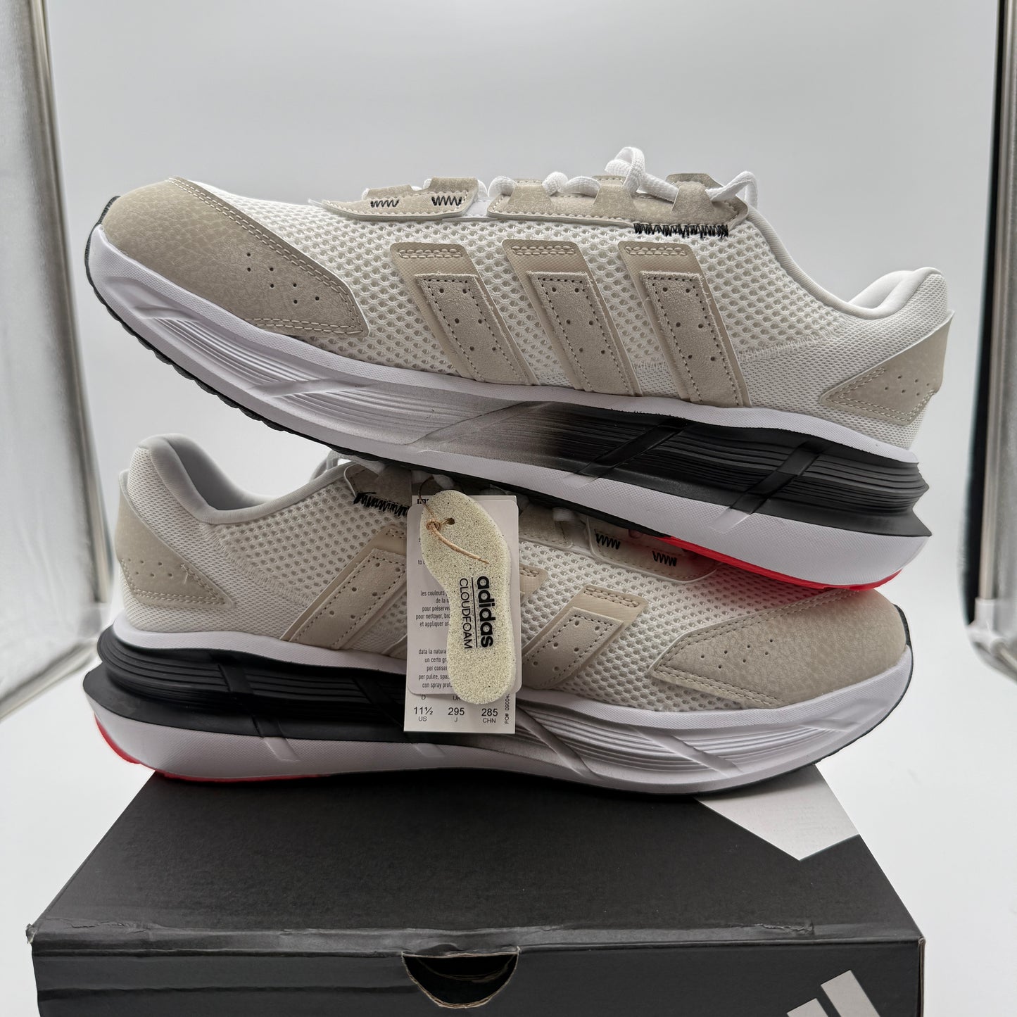 New adidas ASTRASTAR Cloud White / Alumina / Off White JQ4479 Size 11.5