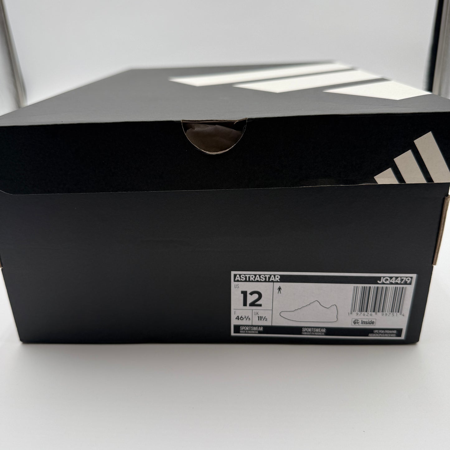 adidas Astrastar Cloud White Alumina Off White JQ4479 Sneakers Size 12