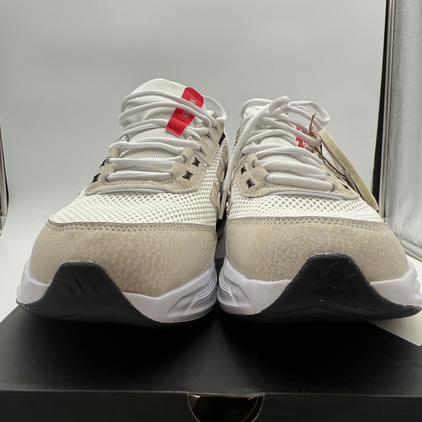 adidas Astrastar Cloud White Alumina Off White JQ4479 Sneakers Size 12