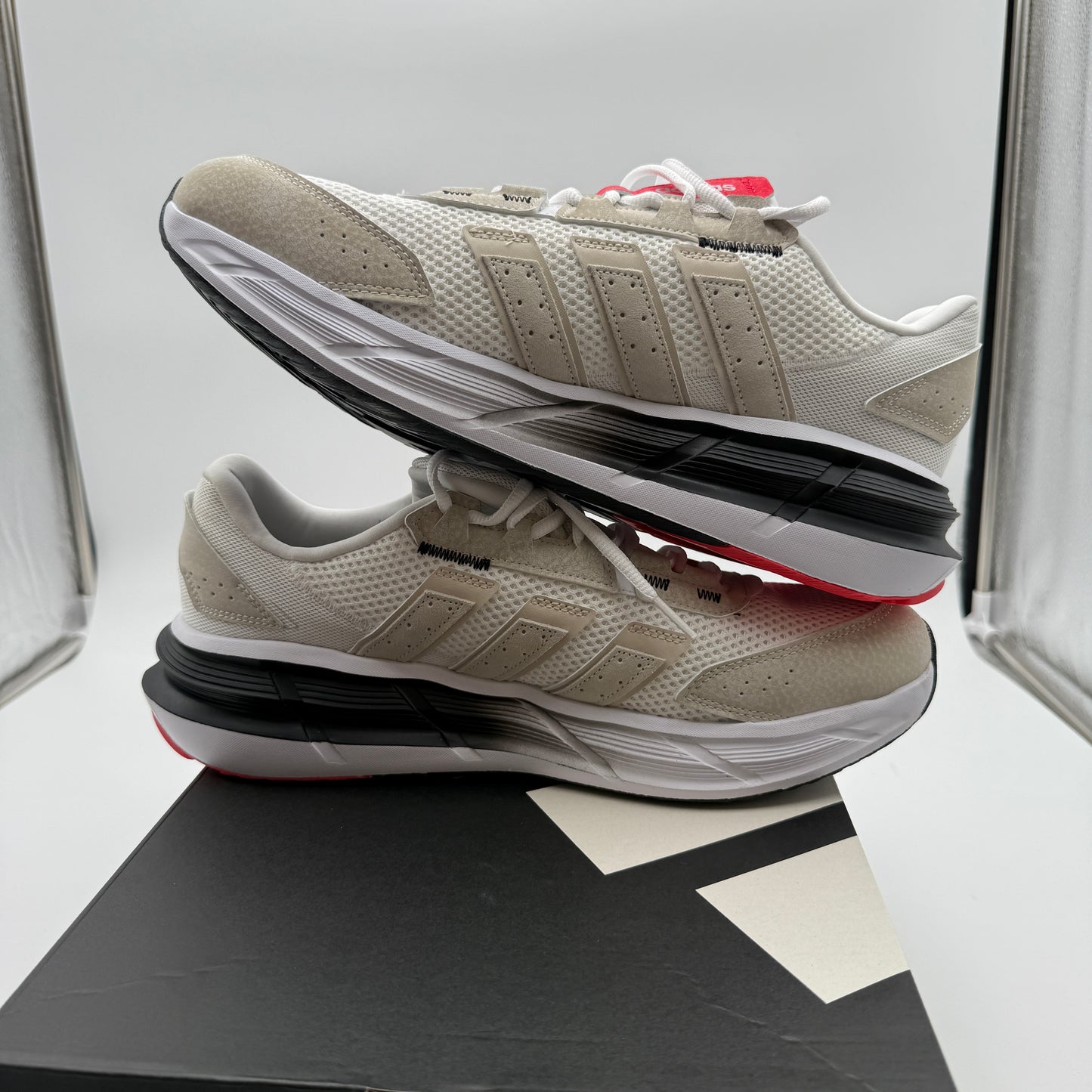 adidas Astrastar Cloud White Alumina Off White JQ4479 Sneakers Size 12