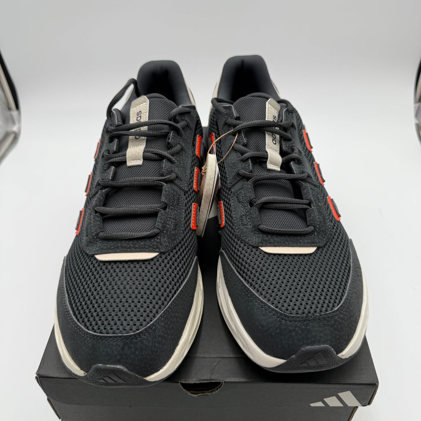 adidas Astrastar Sneakers Size 12 Carbon Impact Orange JQ6077