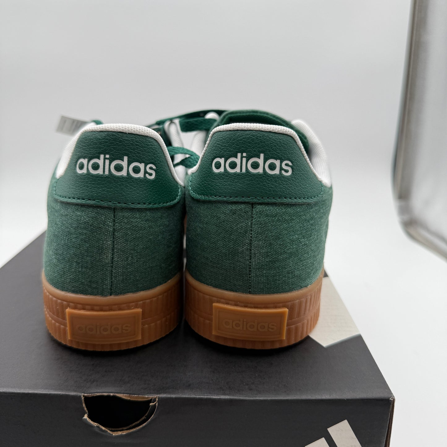 adidas Daily 3.0 Sneakers Size 12 Dark Green/White/Collegiate Burgundy IF7487