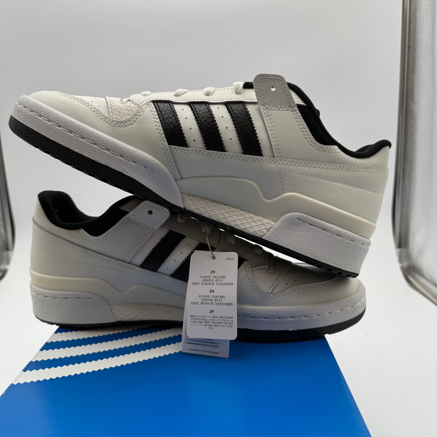 Adidas Forum Low Core White Core Black Core White IH7830 Size 11 Sneakers