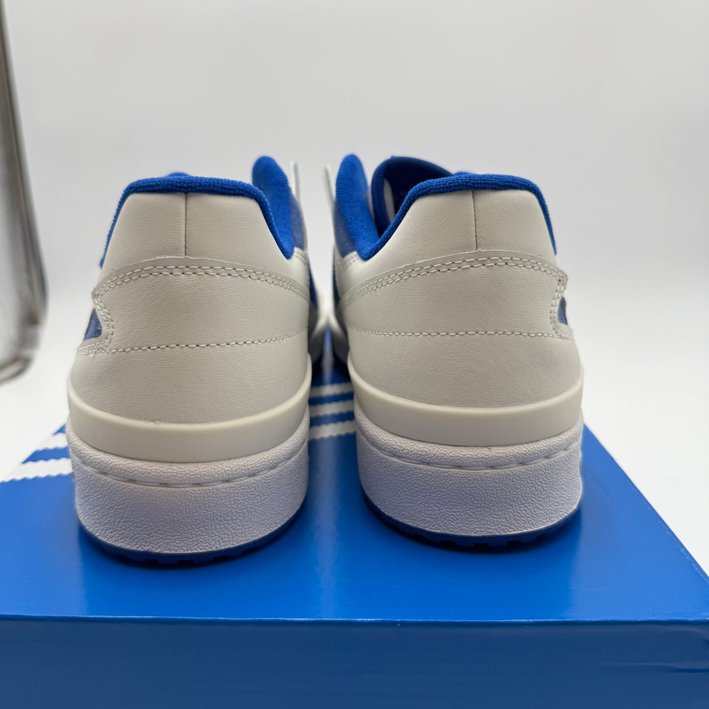 adidas Forum Low CL IH7829 Sneakers Size 12 Core White Royal Blue