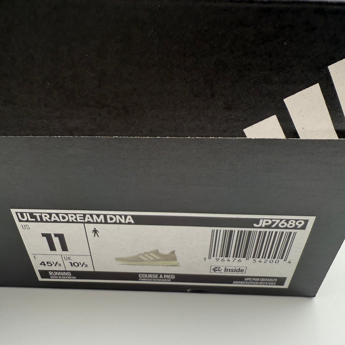 adidas UltraDream DNA JP7689 Size 11 Alumina / Off White / Wonder Beige