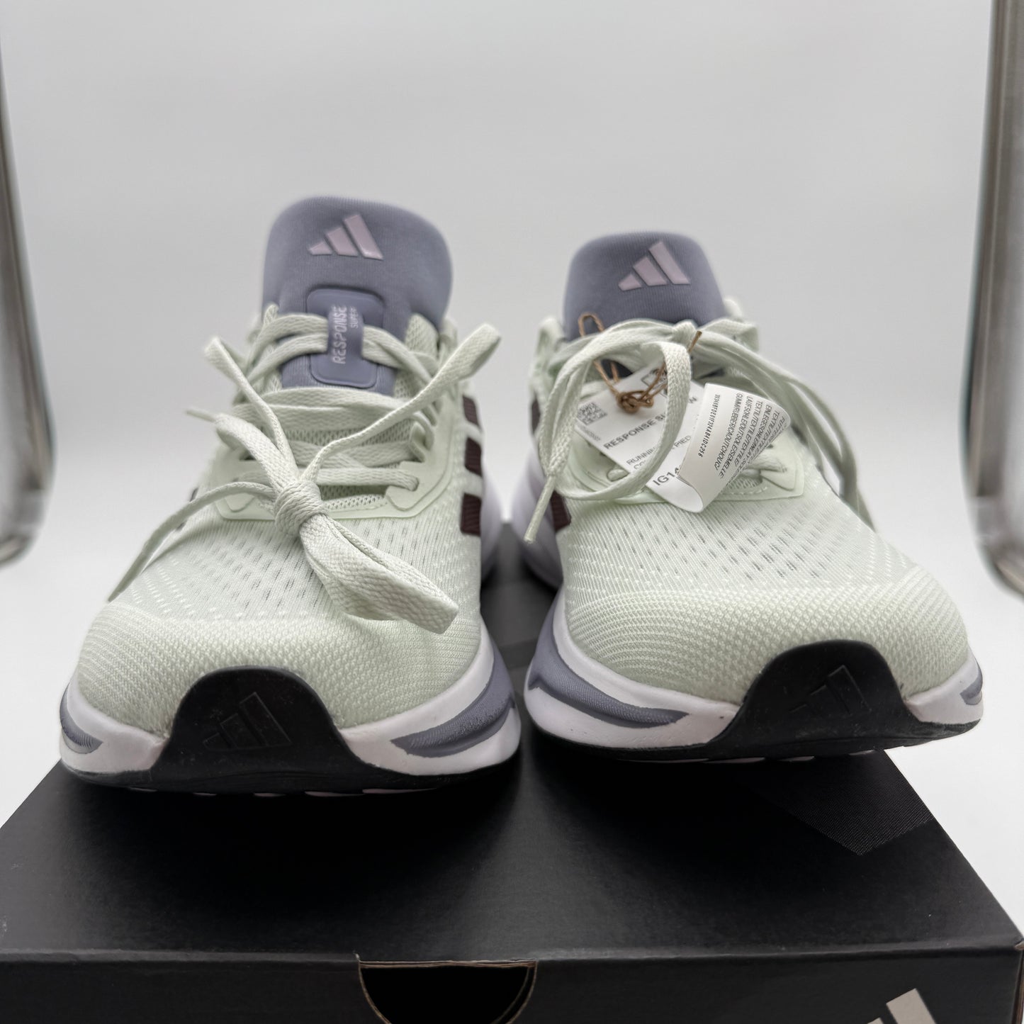 adidas Women's Response Super W Crystal Jade Aurora Met Silver Dawn IG1406 Size 8.5