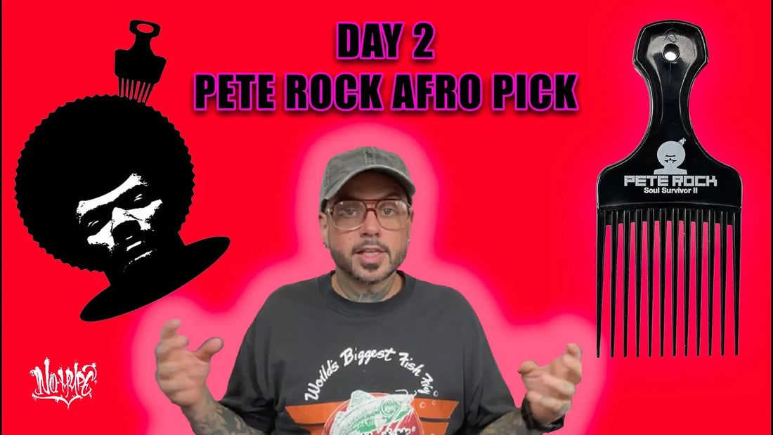 No Hype Episode 11 - Pete Rock Soul Survivor 2 Afro Pick from 2004