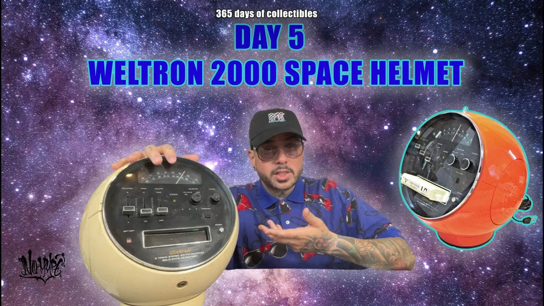 No Hype Episode 17 - Weltron 2001 Space Helmet 8-Track Player Radio (orb)