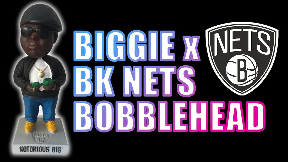 Notorious B.I.G. Brooklyn Nets We Go B-I-G Bobblehead