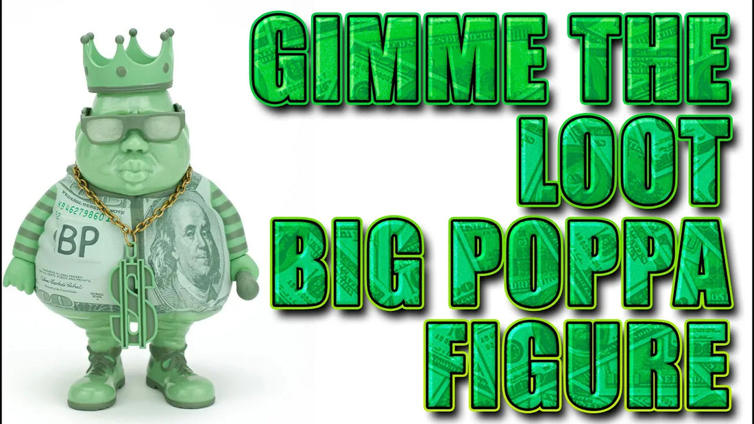 Ron English x Clutter Big Poppa MC (Gimme The Loot Edition)