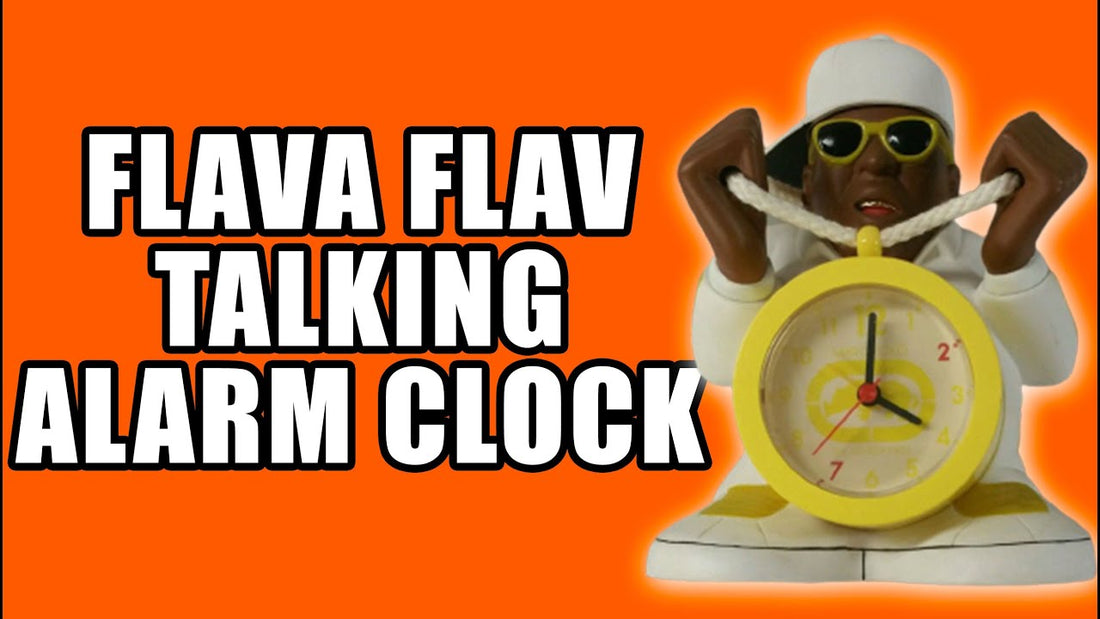 ECKO Legends Flava Flav Talking Alarm Clock