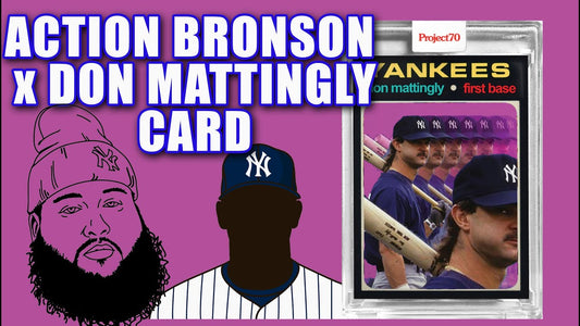 Action Bronson x Don Mattingly Topps Project70 card 46 - No Hype Ep 163