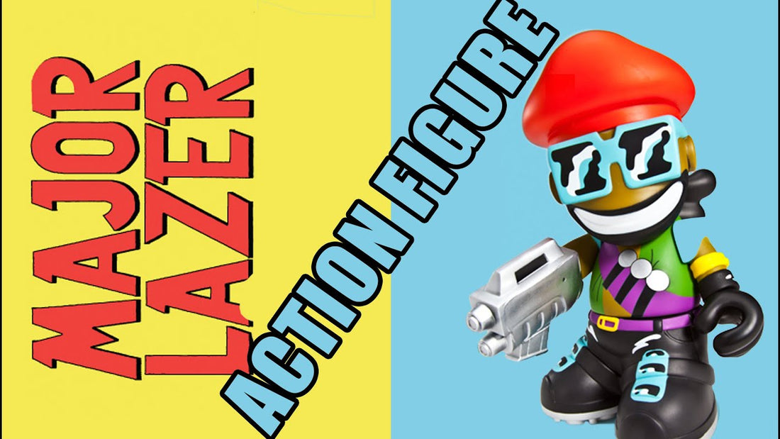 Kidrobot Major Lazer 7-inch vinyl figure - No Hype Ep 156